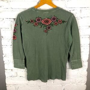 Vintage Lucky Thermal Y2K Long Sleeve